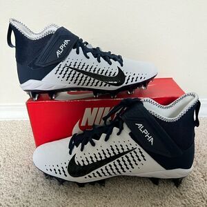 Nike Alpha Menace Pro 2 MID Football Cleats Midnight Navy